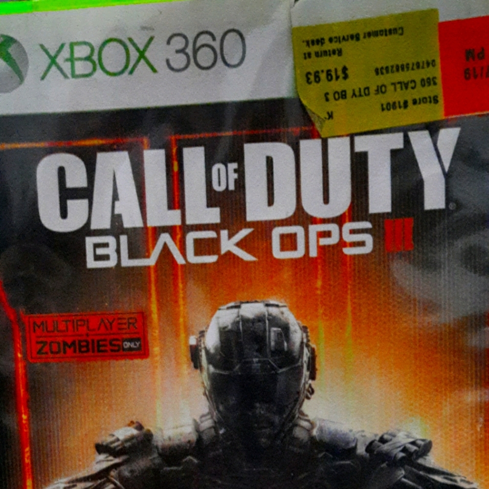 Xbox360  CALL OF DUTY III BLACK OPS